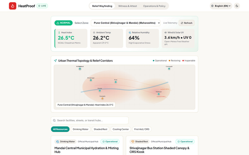 HeatProof – screenshot 2