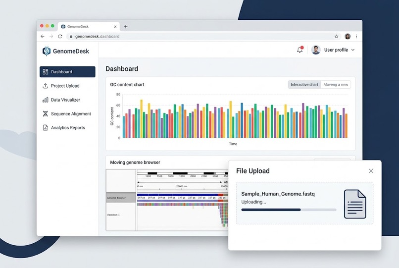 GenomeDesk – screenshot 1