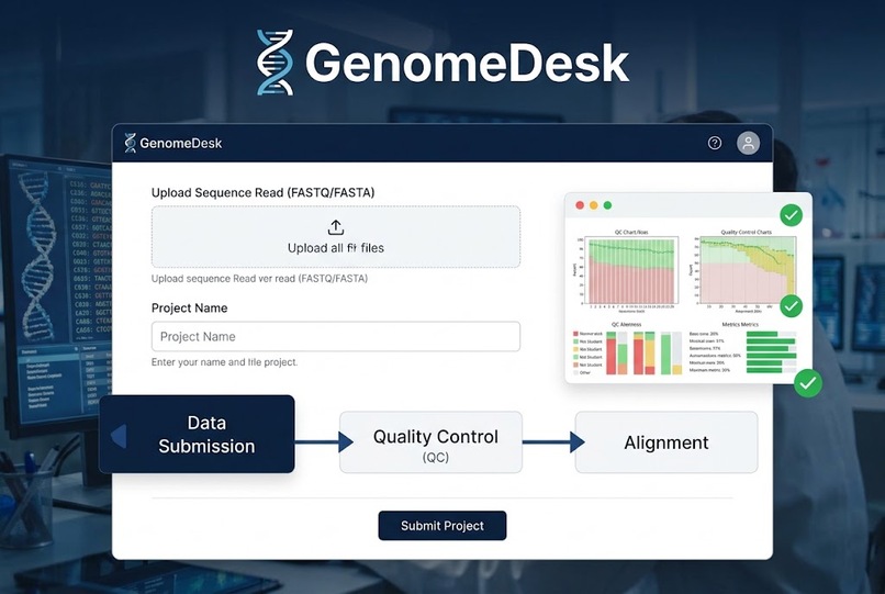 GenomeDesk – screenshot 2