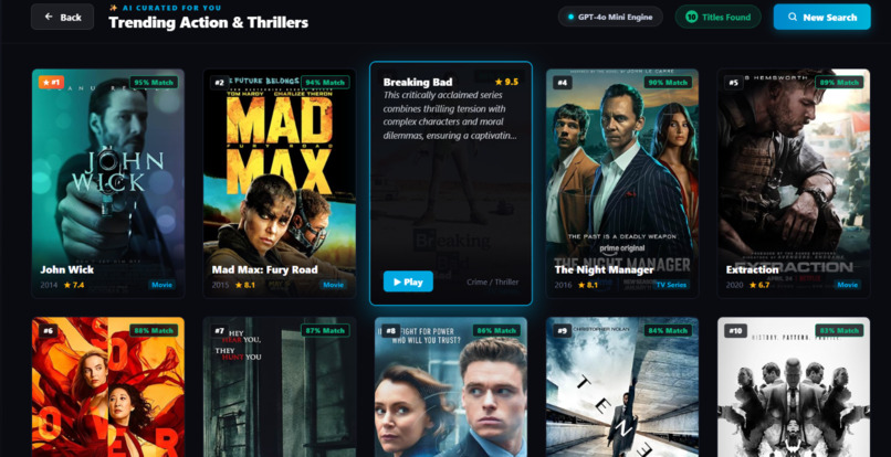 CineMind – screenshot 5