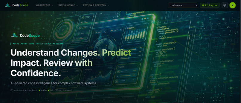 CodeScope — Multi-Agent Code Intelligence Platform – screenshot 4