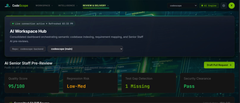 CodeScope — Multi-Agent Code Intelligence Platform – screenshot 10