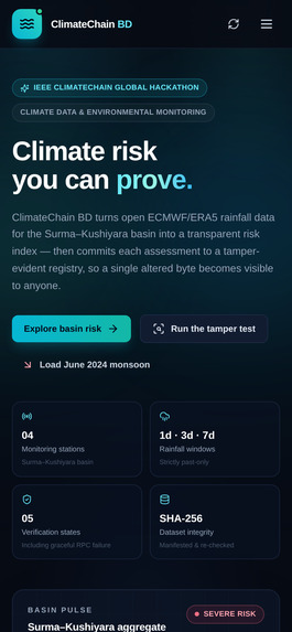 ClimateChain BD – screenshot 13