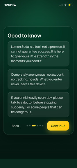 Lemon Soda - No alcohol today – screenshot 7