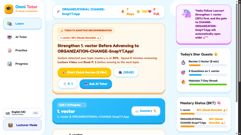OmniTutor AI – screenshot 1