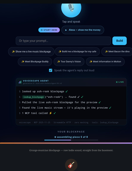 Voicescape – screenshot 1