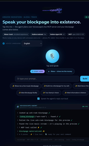 Voicescape – screenshot 2