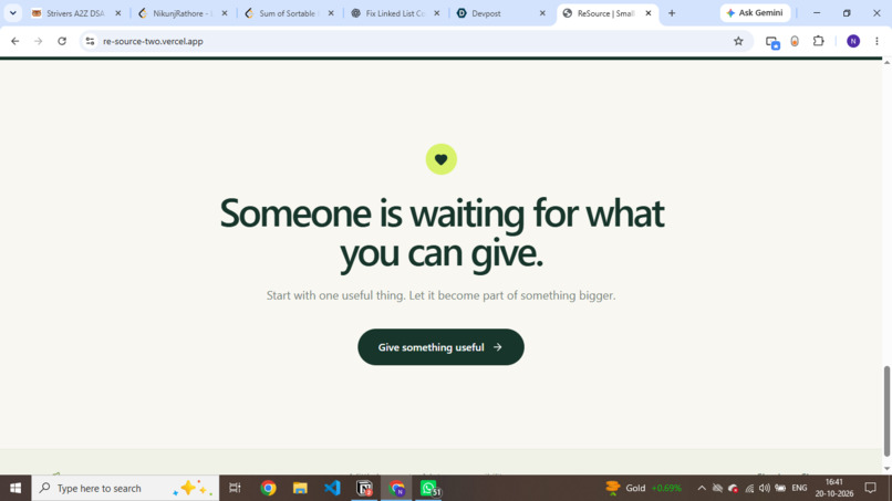 ReSource – screenshot 1