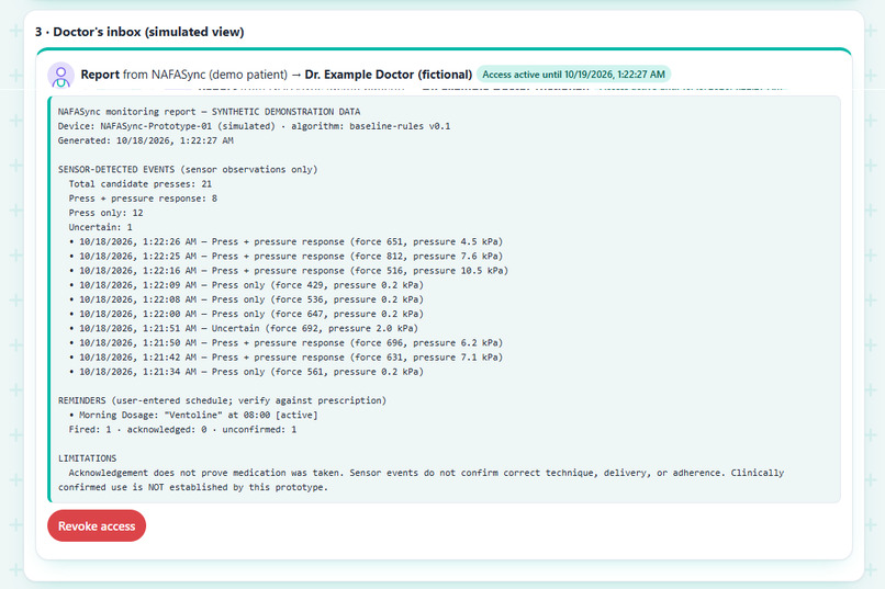 NAFASync – screenshot 2