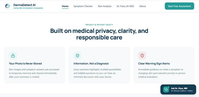 DermaDetect AI  – screenshot 4