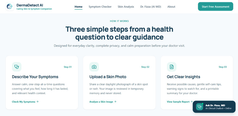 DermaDetect AI  – screenshot 3