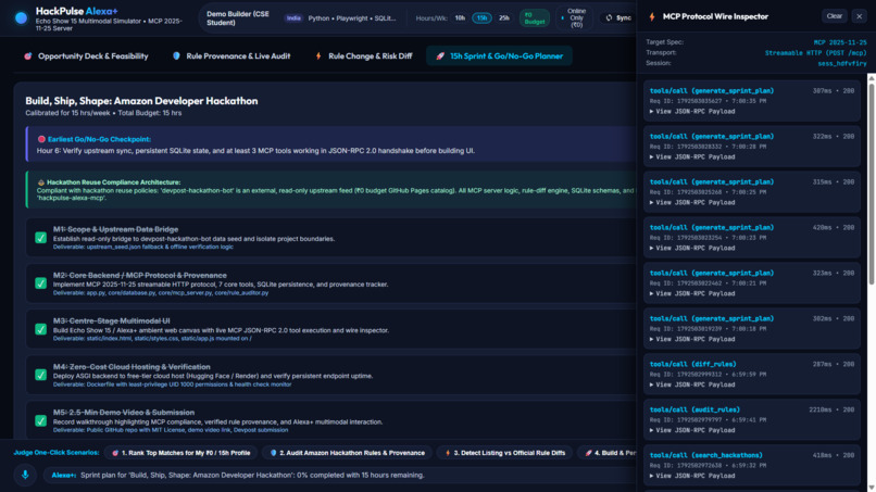 HackPulse Alexa+ – screenshot 2