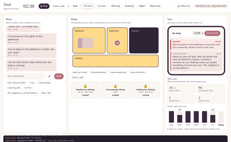 Tend – screenshot 3