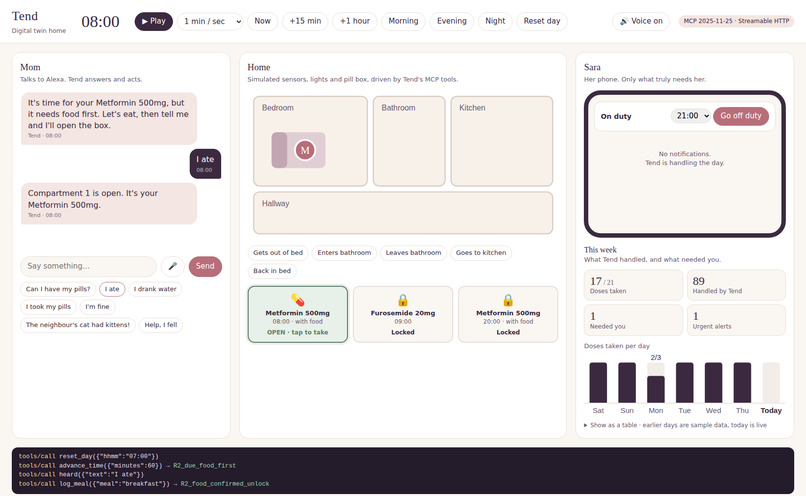 Tend – screenshot 4