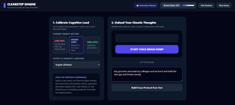 ClearStep – screenshot 1