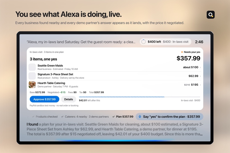 Mandat for Alexa+ – screenshot 2