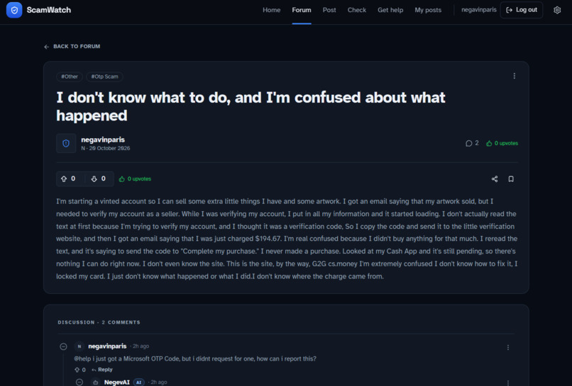 ScamWatch – screenshot 9