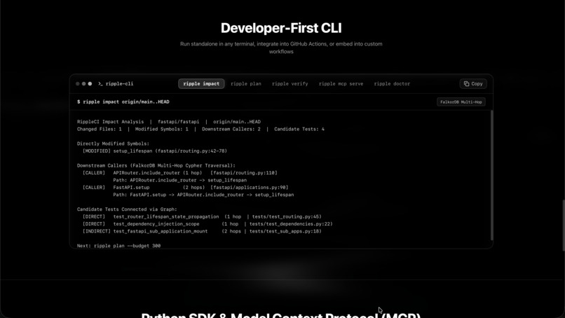 RippleCI: Graph-Native Release Intelligence – screenshot 3