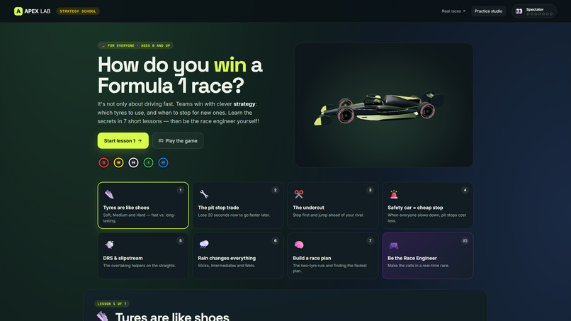 GridLens — 3D Race Replay & Strategy Studio – screenshot 15