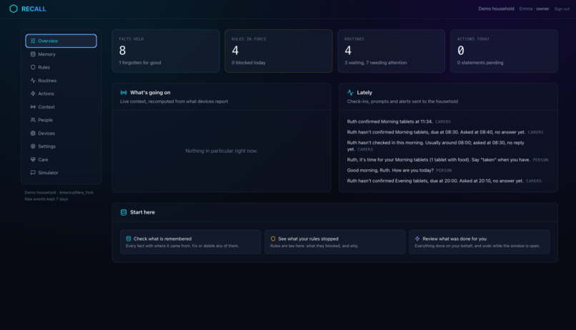 Recall – screenshot 6