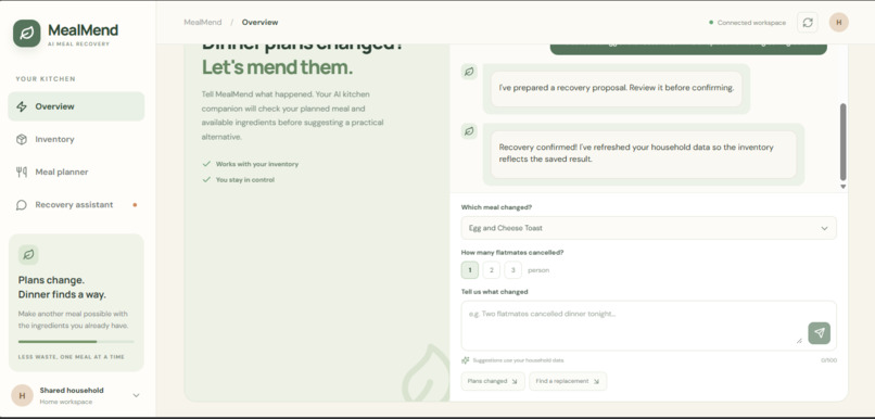 MealMend – screenshot 3