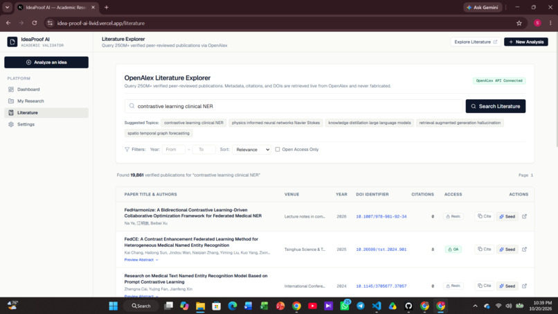 IdeaProof AI – screenshot 4