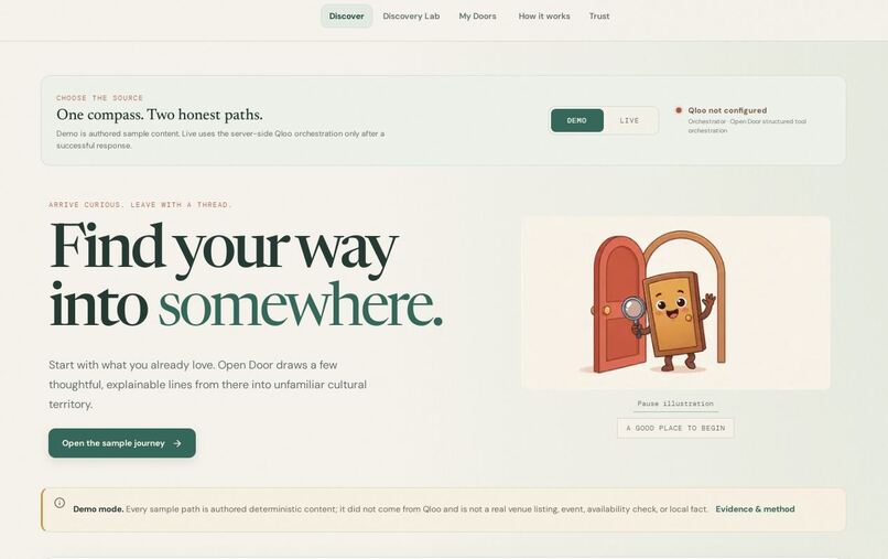 Open Door – screenshot 1