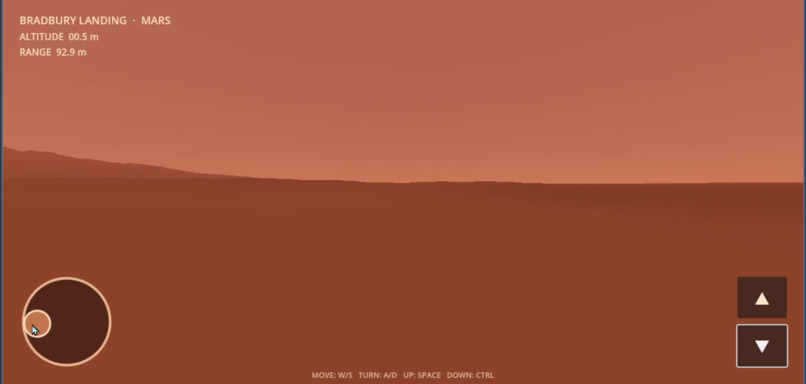 Bradbury Landing Drone Explorer – screenshot 1
