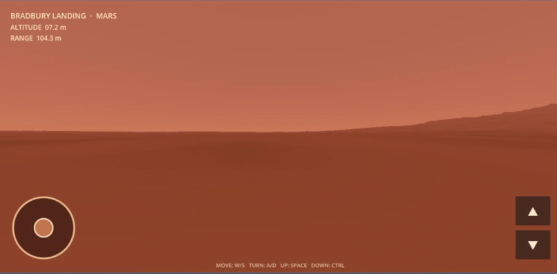 Bradbury Landing Drone Explorer – screenshot 2