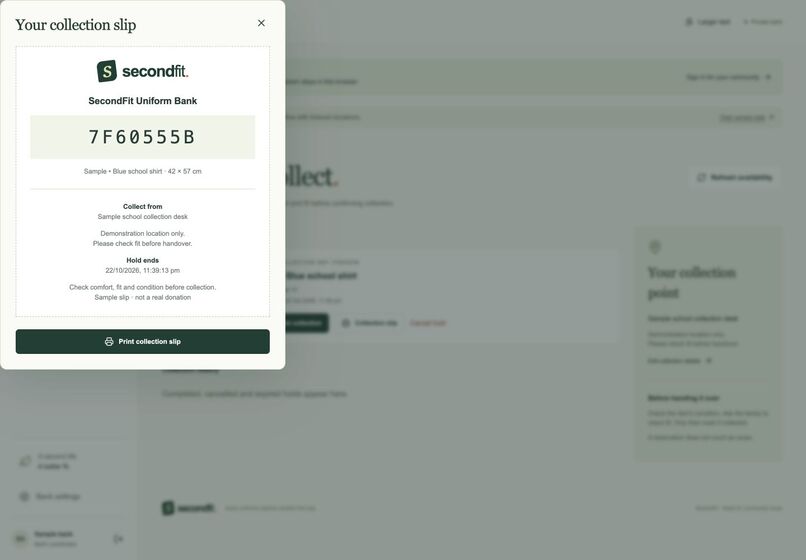 SecondFit – screenshot 2