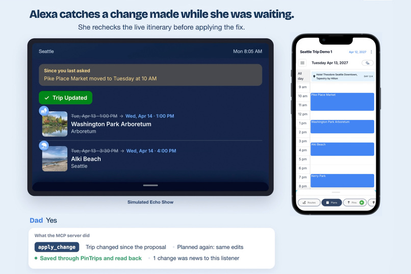 PinTrips: Collaborative Travel Planning for Alexa+ – screenshot 3