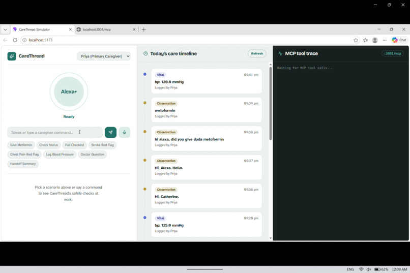 CareThread – screenshot 1