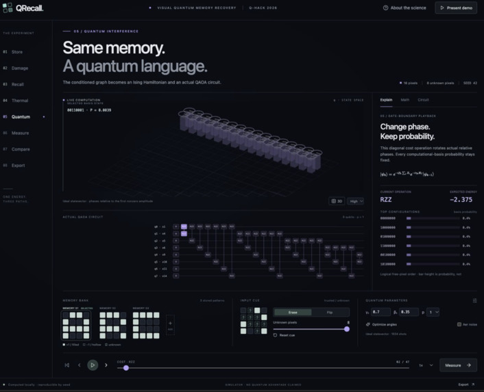 qrecall – screenshot 2