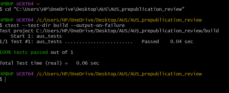 AUS — Atomic Unit System – screenshot 1
