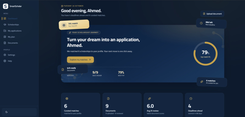 SmartScholar – screenshot 2