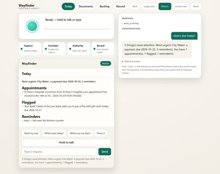 Wayfinder – screenshot 1