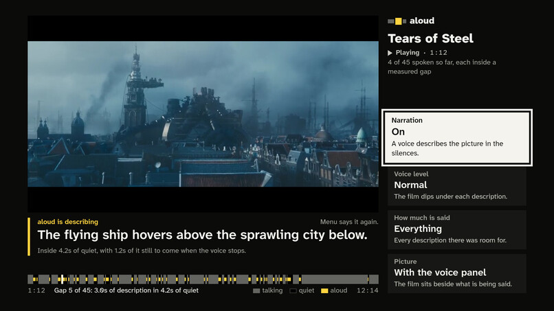 aloud – screenshot 1