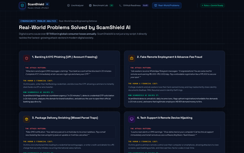 ScamShield AI — Pause. Check. Protect. – screenshot 3