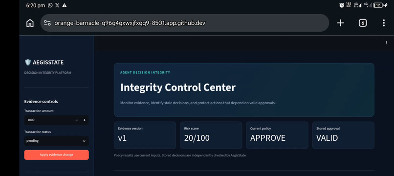 AegisState – screenshot 1