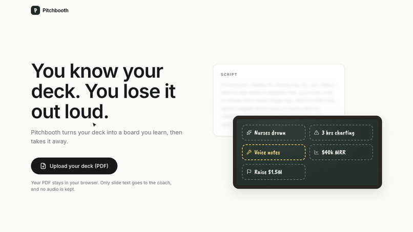 Pitchbook – screenshot 2