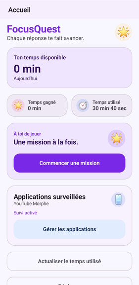 FocusQuest – screenshot 3