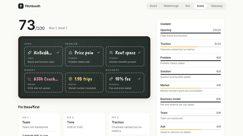Pitchbook – screenshot 6