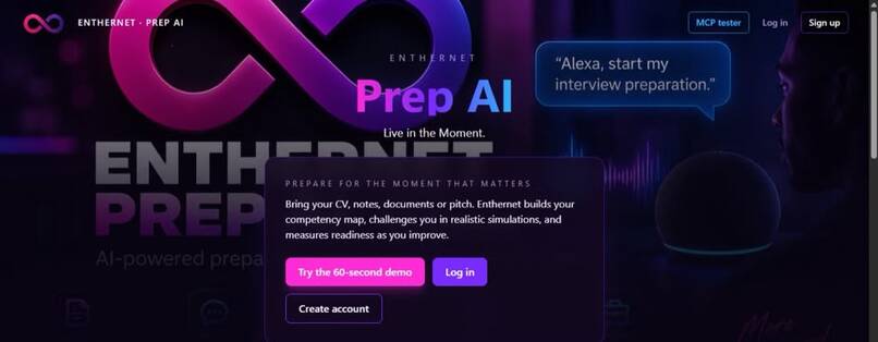 Enthernet Prep AI – screenshot 1
