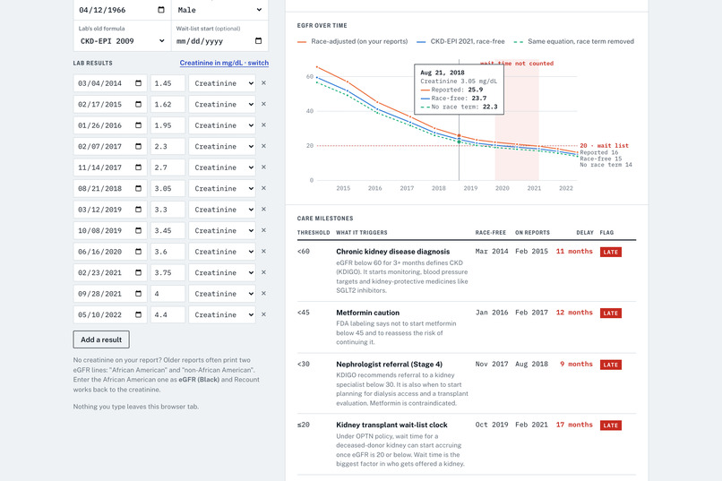 Recount – screenshot 2