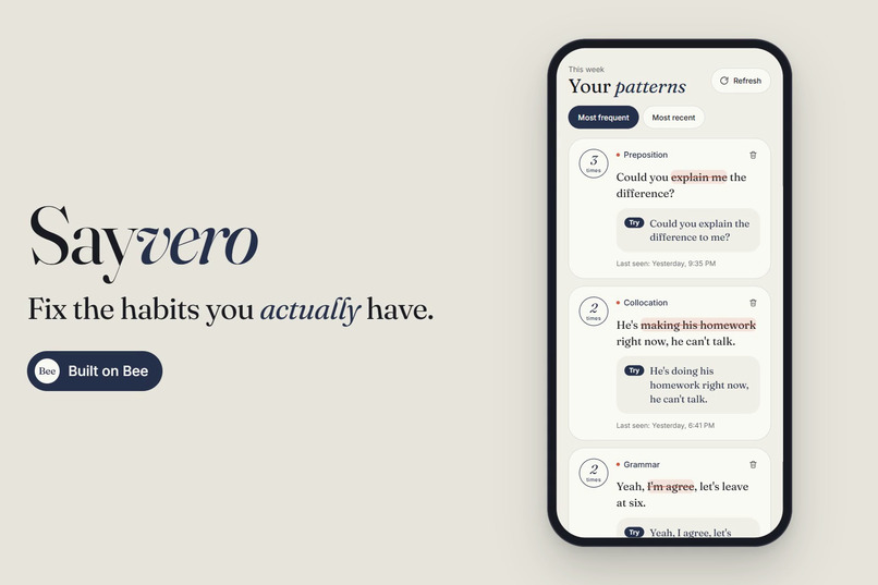 Sayvero – screenshot 1