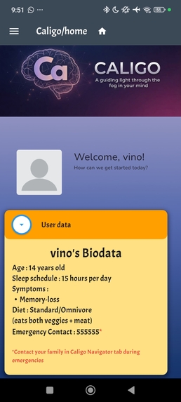 Caligo – screenshot 1