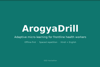 ArogyaDrill