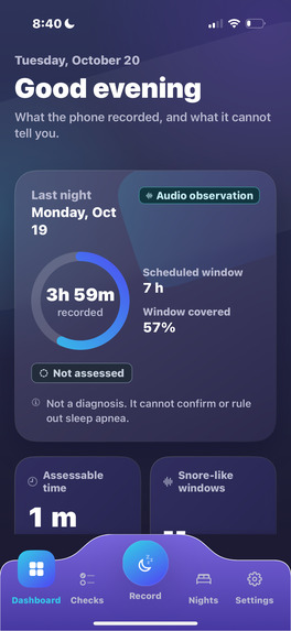 SleepSmooth – screenshot 1