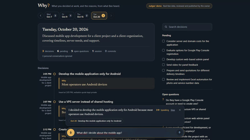 Why – screenshot 3