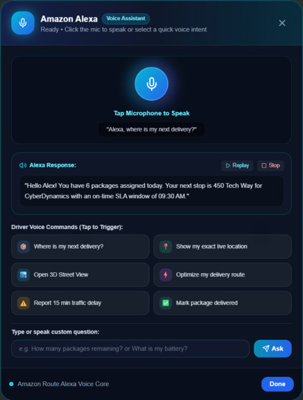 Amazon Route – AI-Powered Smart Logistics – screenshot 8